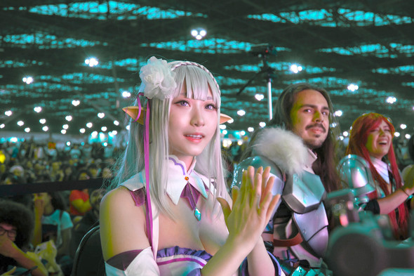 ブラジルのアニメフェス「Anime Friends」の会場の様子
