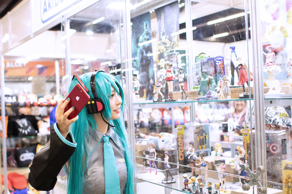 「Anime Friends」の来場者の様子